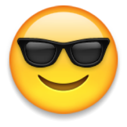 sunglass emoji